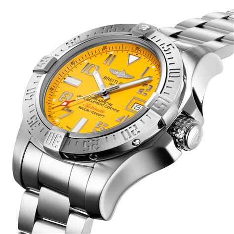 breitling seawolf 2 yellow|Breitling Avenger Ii Seawolf A17331 .